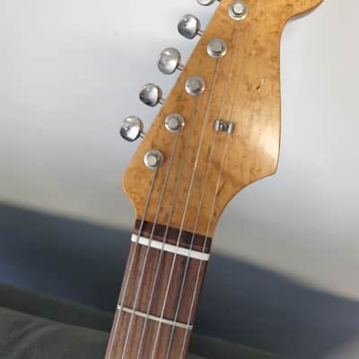 60's Stratocaster 2pcs Alder Body Birdseye Maple Neck RW fretboard Non Fender Customshop image 6