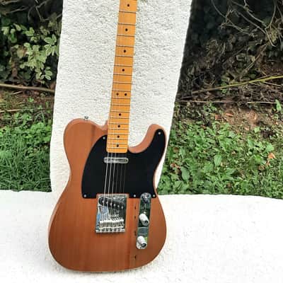 Fender Old Growth Redwood Telecaster, 2011, Reclaimed Railroad Ties, Case image 1