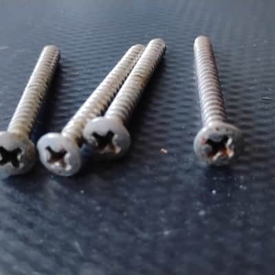 1960s Fender Neck Screw set original vintage Telecaster Stratocaster etc luthier parts for restoration project 60s image 2