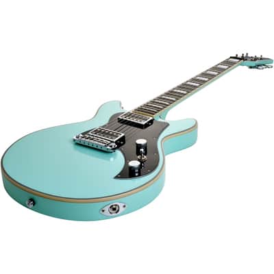 Hagstrom Megin - Aged Sky Blue image 4