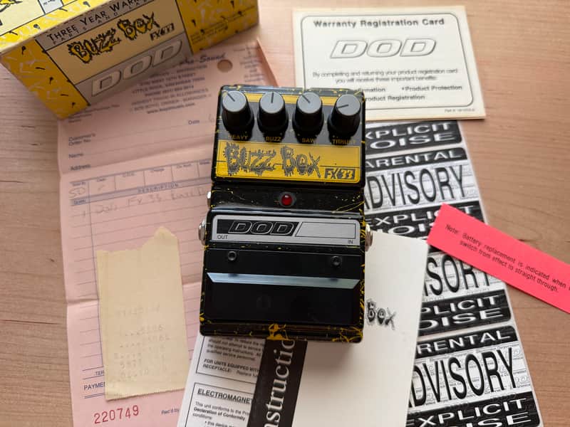 DOD FX33 Buzz Box | Reverb