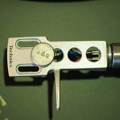 Technics m5g - silver headshell original / genuine image 1