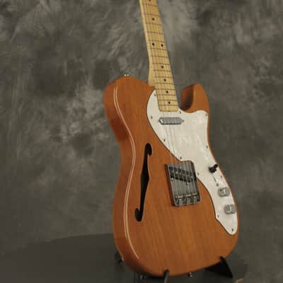 1985-86 made in Japan Fender Telecaster Thinline '69 reissue Mahogany image 10
