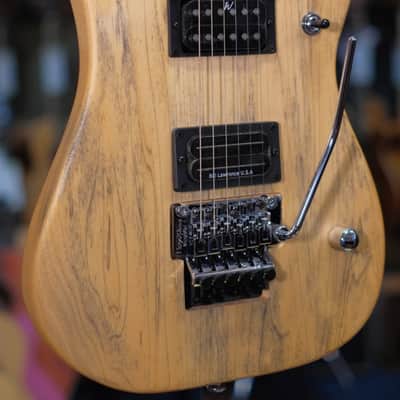 Washburn N24 Nuno Bettencourt Vintage Electric Guitar, Natural Matte image 3
