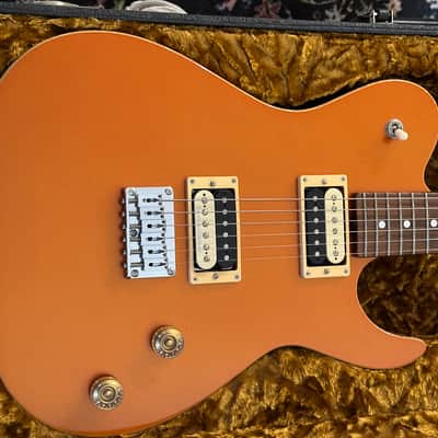 Grosh Guitars Flat Top Custom 2008 - Metallic Candy Tangerine image 3
