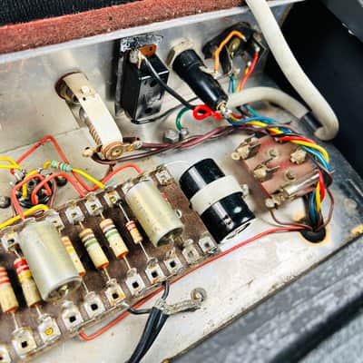 Vox AC100 MKI Amplifier Head 1965 - Black image 19