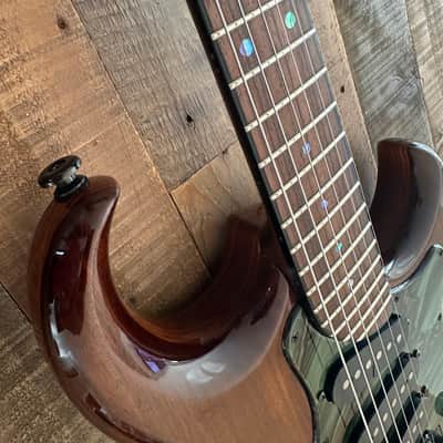 Rick Turner Guitars Electroline - Walnut Top with Scott Walker Buffer Booster & Kirinite Pickguard and Plates image 22