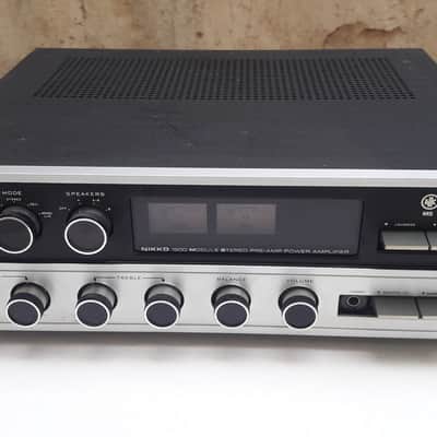 RARE vintage early 1970's Nikko TRM-1200 Integrated Hi-Fi stereo Amplifier image 4