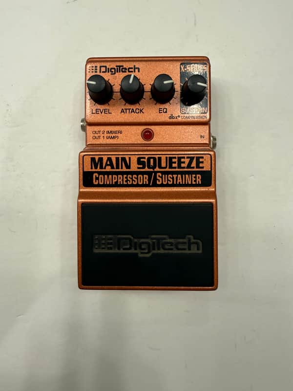 DigiTech MAIN SQUEEZE コンプレッサー Digitech XMS X-Series Main Squeeze Compressor / Sustainer Guitar