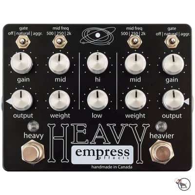 Mint Empress Effects Heavy Distortion Dual Channel Guitar Effect Pedal image 1
