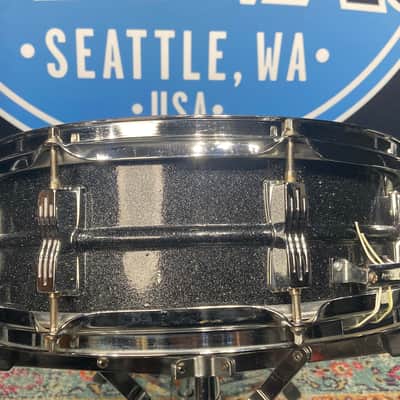 Ludwig - 5x14" Acrolite "Blackrolite" Snare Drum, 8-Lug, 1980s image 8