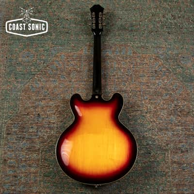 2000 Epiphone Casino VC Peerless factory 1 11/16th nut W/case image 4