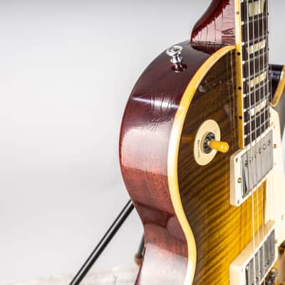 Gibson 59 Les Paul Std Murphy Aged , Green lemon Fade | DEMO image 10