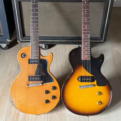 Gibson Les Paul Jr. 1958 - very rare last of the Sunburst '58 Single Cuts & fabulous axe ! image 12