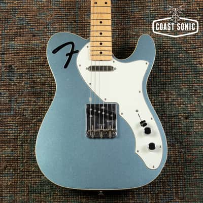 2021 Fender Japan Limited Edition F-Hole Telecaster Thinline MIJ Mystic Ice Blue