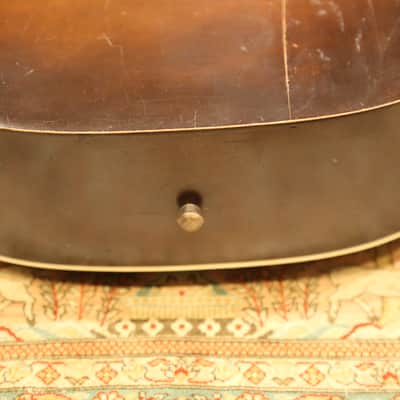 1935 Roundup Supertone Gene Autry Acoustic Guitar with Original Case Worldwide Shipping image 16