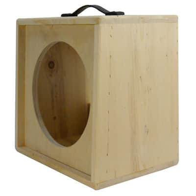 1x12 or 1X10 Solid Pine, Raw wood Extension Guitar speaker Empty cabinet G1X12SL RW image 1