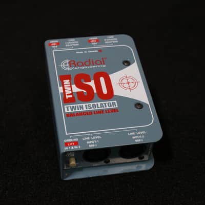 Radial Engineering Twin Iso Passive Line-Level Isolator image 1