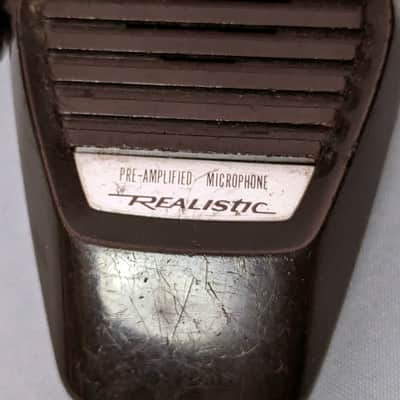 Vintage Realistic 21-1171 Pre-Amplified Dynamic Microphone image 4