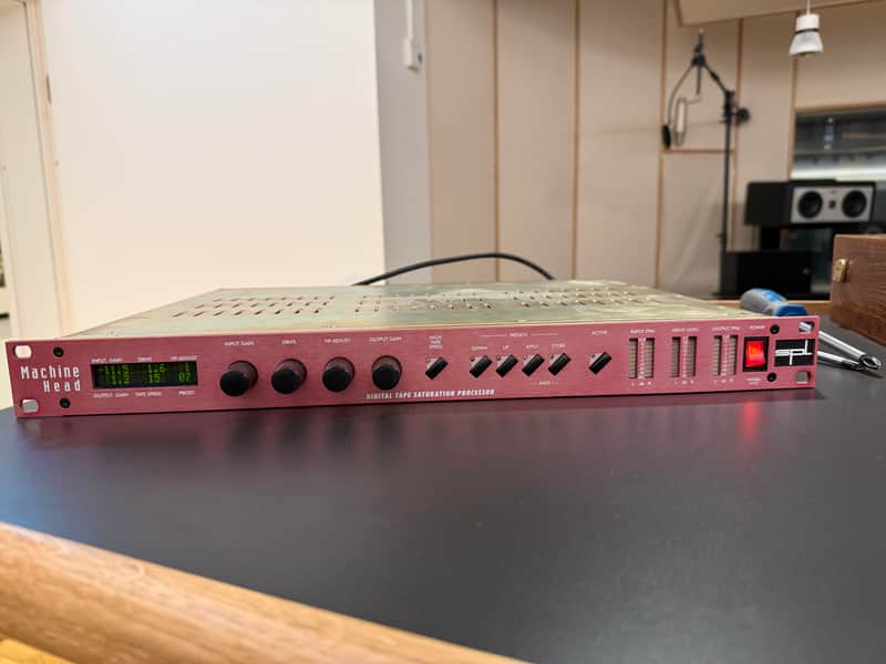 SPL 9737 Machine Head Tape Saturation Processor 1998 - 2008 - Red image 1