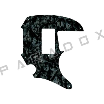 Custom Pickguard For 2022 - 2024 Strandberg Salen Classic NX 6 TREMOLO HH - Black Pearl/Black/White/Black .090"
