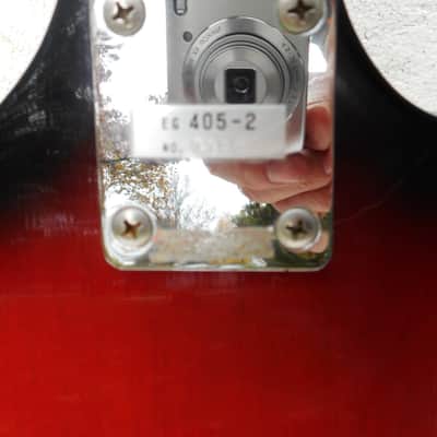 Norma EG 405-2 Guitar, 1960's, Japan, 2 Gold Foil Pu's, Cool Body Shape, Excellent Condition image 4
