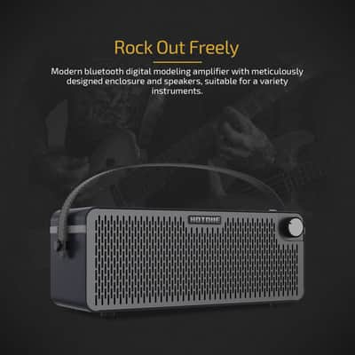 HOTONE Multifunctional Modern Bluetooth Modeling Amplifier Touch Screen Guitar Bass IR Cabinets with Multi FX Stereo Mobile APP AP-30(U.S. domestic inventory) image 2