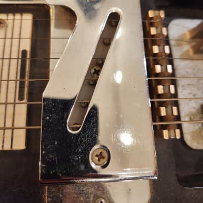 1940’s-50’s Harlin Brothers Vintage 12-String Pedal Steel Guitar Black Very Cool image 10