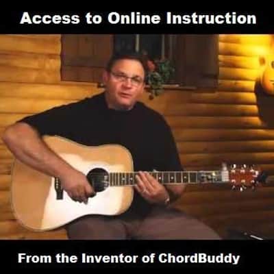 Chord Buddy Left Hand Acoustic Guitar Device Includes Free Online Instruction/DVD Access. image 2