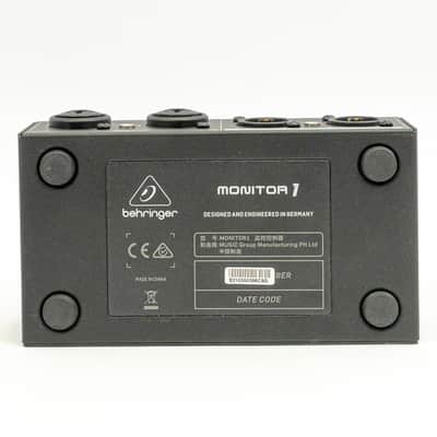 Behringer MONITOR1 Passive Stereo Monitor Volume Controller Desktop Mute Mono image 6