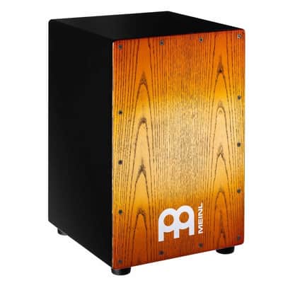 MEINL MCAJ100BK-SAF+ [Headliner Series Snare Cajon with Bag / Sonoran Amber Fade] [Includes genuine MEINL bag!] image 2