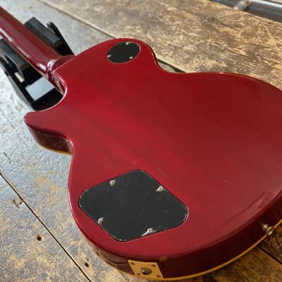 Scarce Epiphone Japan Les Paul Standard 2000 Figured Honeyburst Plaintop w/ Gibson Hardcase image 8