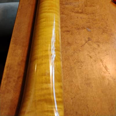 Warmoth Fender Stratocaster Neck 2010's - Nitrocellulose Lacquer Vintage Tint image 5
