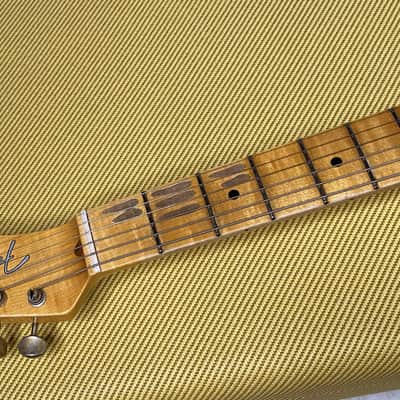 NEW! Fender Custom Shop 1951 Telecaster Journeyman Relic - Aged NoCaster Blonde - 7.2lbs - Authorized Dealer - G07112 image 9