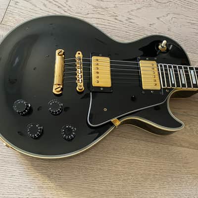 1992 Orville Les Paul Custom LPC-75 Black Beauty Japan Vintage Ships from USA No Tariffs! image 3