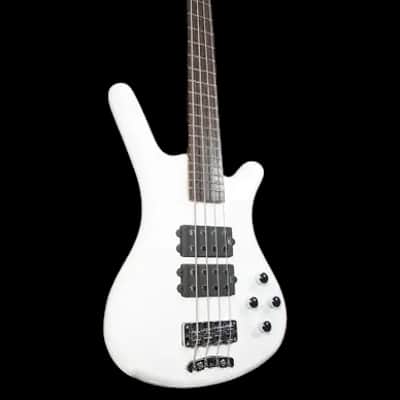 Warwick RockBass Corvette $$-5 String - Solid White High Polish, Mint image 1