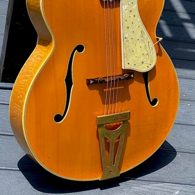 Gibson Super 400N Special Order 1940 - a very rare 1 of a kind Documanted Big Blonde Bad Boy ! image 4