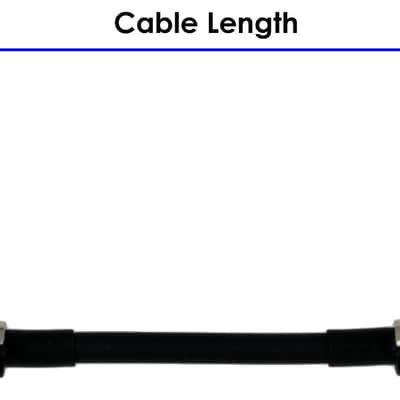 2-Pack 8" Castline Silver Mogami 2319 Guitar Pedal Board Patch Cable TS Low Profile Pancake Connector image 2