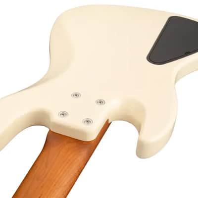 Sadowsky MetroExpress 21-Fret Vintage J/J Bass, Morado Fingerboard, 5-String - Solid Olympic White High Polish image 5