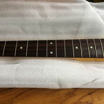 Fender Custom Built ‘75 Jazz Bass Neck 1975 - Vintage Yellow Gloss Nitro image 3