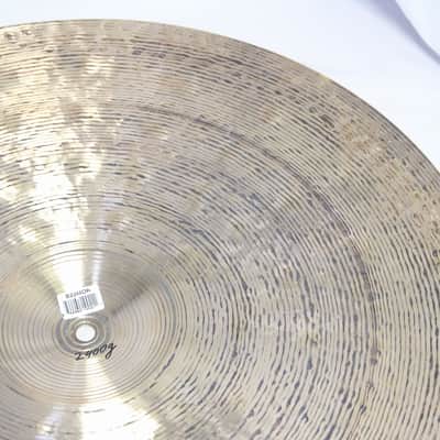 MEINL Byzance Jazz Monophonic Ride 22" 2400g B22MOR Meinl Ride Cymbal (08/04) image 6