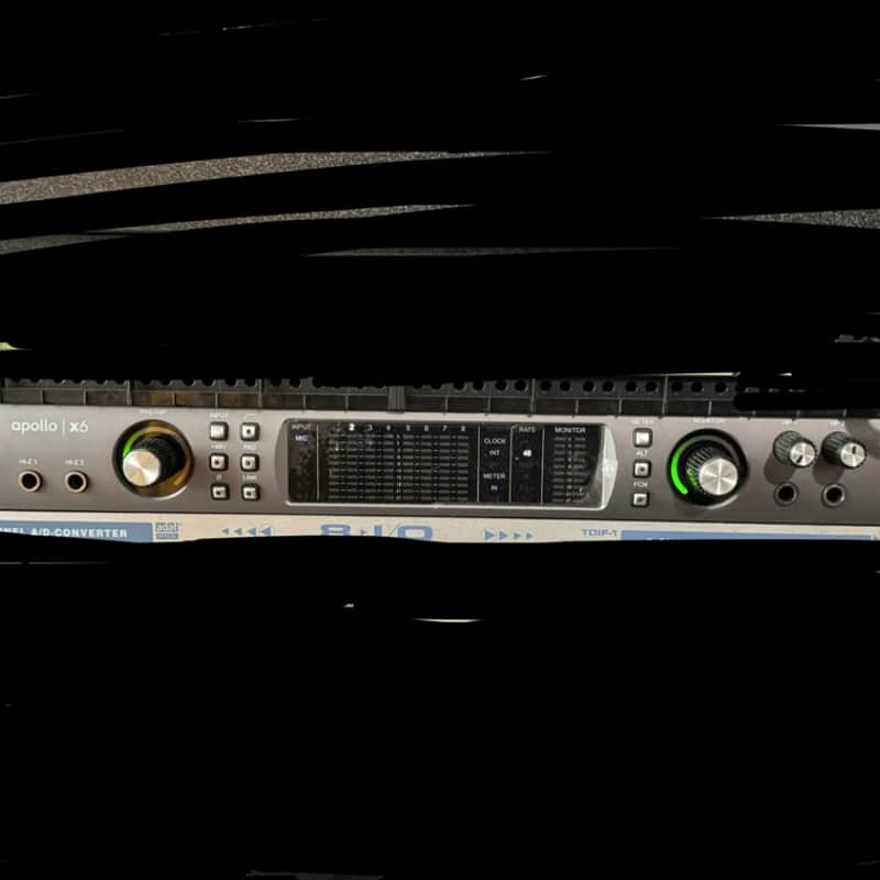 2018 – Present Universal Audio Apollo x6 Thunderbolt 3 Audio I…