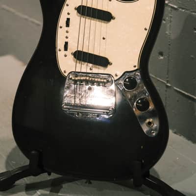 1965 Fender Mustang Black Refin + Upgrades and HSC image 3