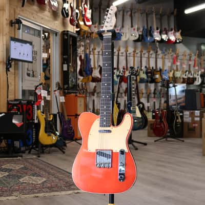 Fender Custom Shop '63 Telecaster Deluxe Closet Classic - AAA Rosewood Fingerboard, Melon Candy Red image 2