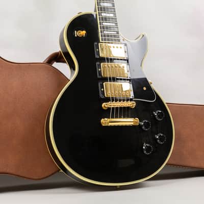 1989 Gibson Les Paul Custom 35th Anniversary, Black image 3