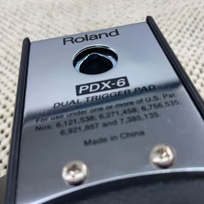 Roland PDX-6 V-Drum 8" Dual-Trigger Mesh Snare Drum Pad 2010s - Black image 2