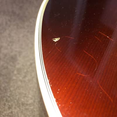 Guild B30E Fretless Acoustic Bass 1996 Tobacco Sunburst image 2