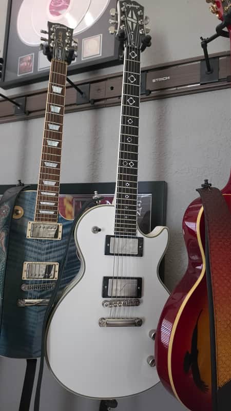 Epiphone Jerry Cantrell Les Paul Custom Prophecy 2022 - Present - Bone White image 1