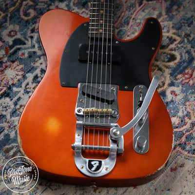 2024 Fender Custom Shop LTD 60s Tele Jazzmaster Bigsby Burnt Copper Relic image 12