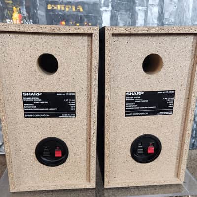Sharp SHARP SPEAKERS CP-HF200(pair) 90s - Black image 6
